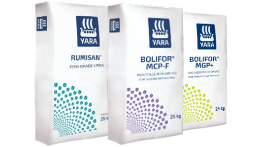 Yara Animal Nutrition Packshots